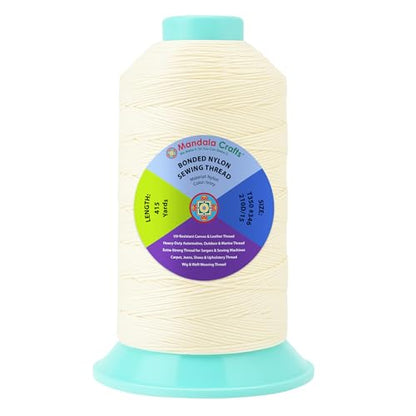 Size 346 210D T350 Ivory Bonded Nylon Thread