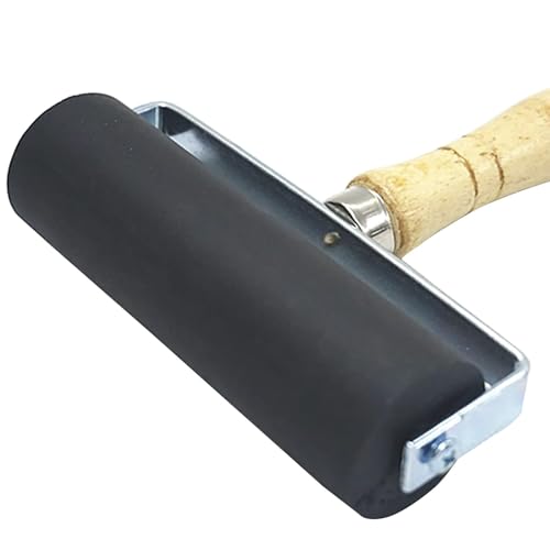 3 Pack Rubber Brayer Roller for Printmaking