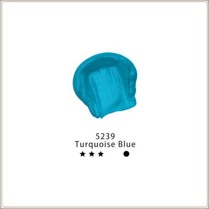Turquoise Blue Acrylic Paint 120ml (4.05 Fl Oz)