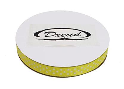 Polka Dot Grosgrain Ribbon 25 Yard Each Roll 100% Polyester
