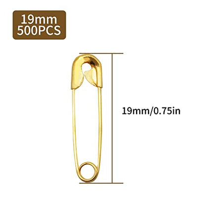 500PCS Safety Pins (500 Count)