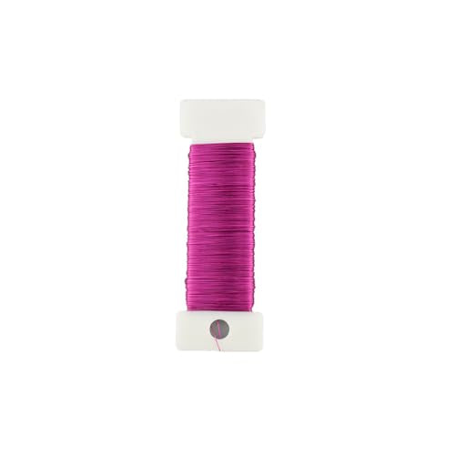 26Gauge Rose Red Metal Floral Wire