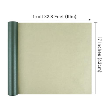 Dark Green Matte Wrapping Paper (46.58 Sq Ft)