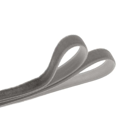 Vintage Silver Velvet Ribbon Christmas Ribbon for Gift Wrapping Crafts Christmas Tree Ornaments Garland Decorations
