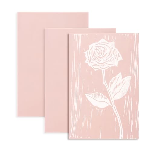 3 PCS 4"x6" Soft Linoleum Blocks for Printmaking & Stamp Making