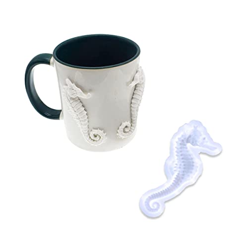 3PCS Marine Starfish Shell Hippocampus Resin Molds