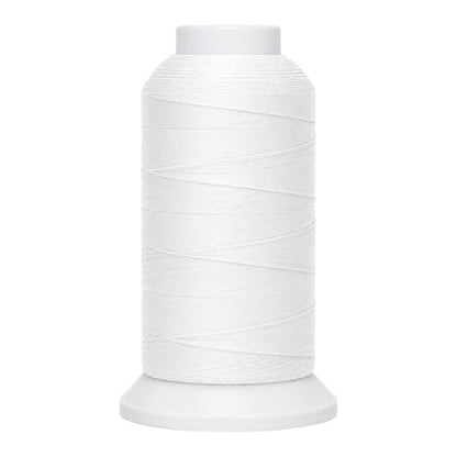 White Tex 70 Polyester Heavy Duty Thread for Upholstery