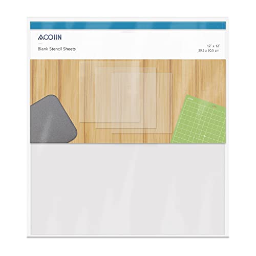 25 Pack 4 Mil Blank Mylar Stencil Sheets (25 Count)