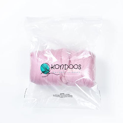 Colored Natural Wool roving (16 Ounce)