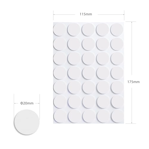 350pcs Clear Double Sided Sticky Dots (350 Count)