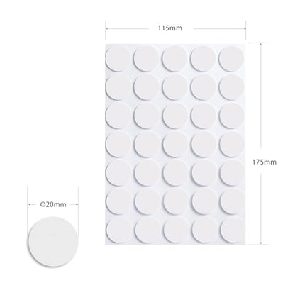 350pcs Clear Double Sided Sticky Dots (350 Count)