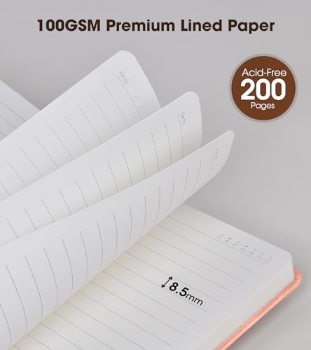 Lined Notebook with Pen