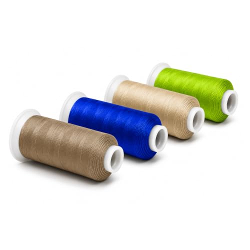 Beige Assorted Tex 90 Upholstery Polyester Heavy Duty Thread