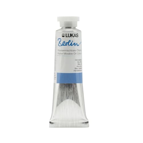 Berlin Pro Artists Water Mixable Oil Paint 37 ml Tube Sky Blue