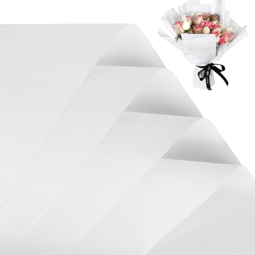 20 Sheets Flower Waterproof Wrapping Paper (20 Count)