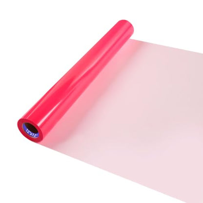 HTV Neon Red Iron on Vinyl 12Inch by 12ft Roll HTV Heat Transfer Vinyl for T