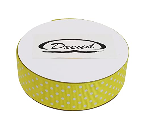 Polka Dot Grosgrain Ribbon 25 Yard Each Roll 100% Polyester