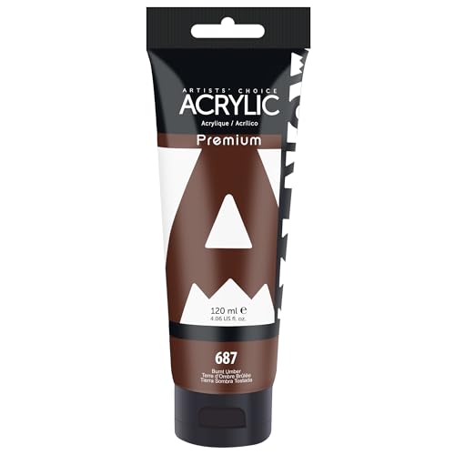 Burnt Umber Acrylic Paint (4 Fl Oz)