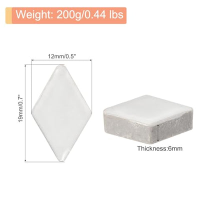 200g Ceramic Mosaic Tiles for Crafts Bulk