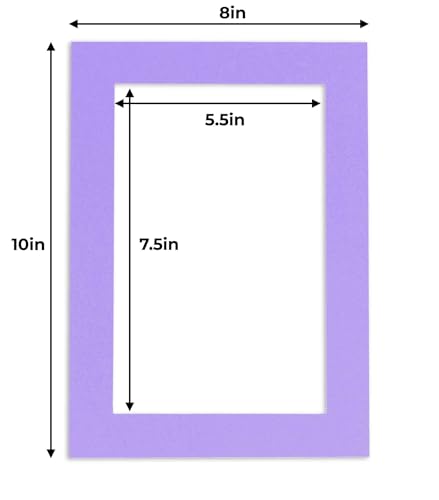 6x8 Mat for 8x10 Frame (10 Count)