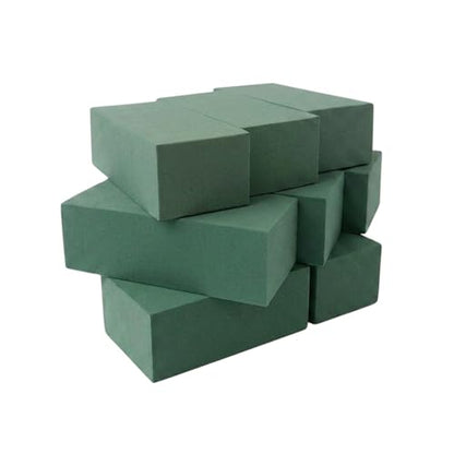 Pack of 8 Dry and Wet Floral Foam Blocks for Fresh and Artificial Flowers (8 Count)