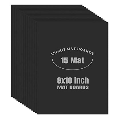 8x10 Uncut Picture Mat Boards