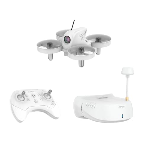 FPV Drone Kit with 120° Wide FPV Goggles