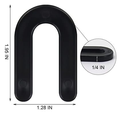 300 Pcs Horseshoe Shims U Shape Plastic Shims Tile Spacers 1
