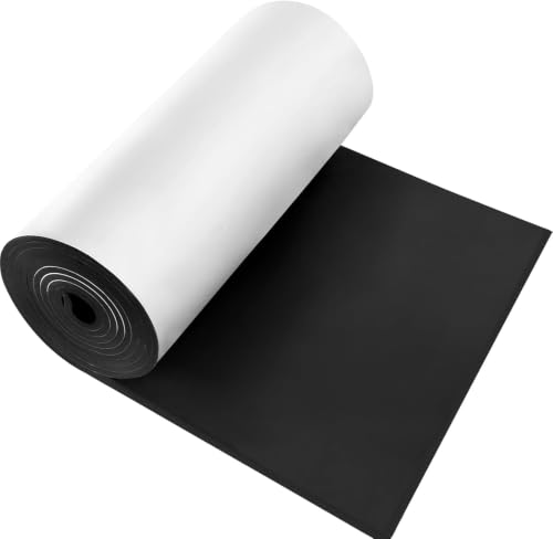 Adhesive Foam Padding Roll Closed Cell Sponge Neoprene Insulation Board Foam Sheet Pad with Sticky Back for Anti Vibration