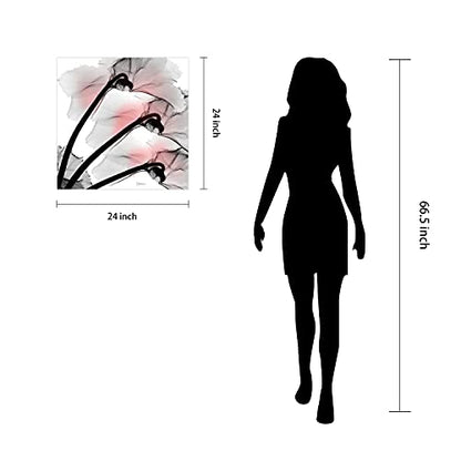 Frameless Free Floating Tempered Glass Panel Graphic Wall Art Ready to Hang
