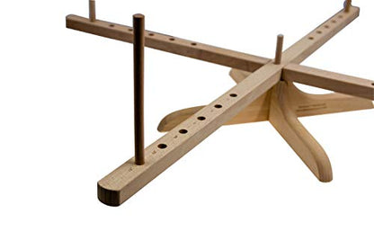 Tabletop Amish Style Wooden Yarn Swift 2.5