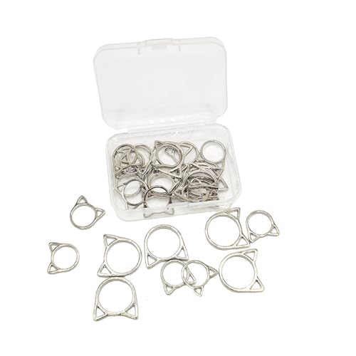 Cat Stitch Markers Cute Stitch Markers Metal Stitch Marker for Crocheting