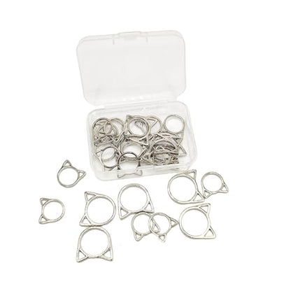 Cat Stitch Markers Cute Stitch Markers Metal Stitch Marker for Crocheting