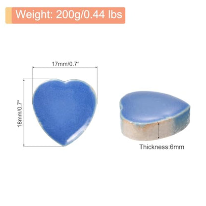 200g Ceramic Mosaic Tiles for Crafts Bulk