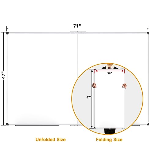 XBoard Magnetic Whiteboard 72 x 48 Inch