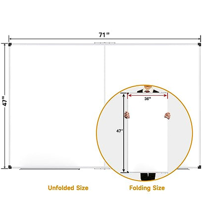 XBoard Magnetic Whiteboard 72 x 48 Inch