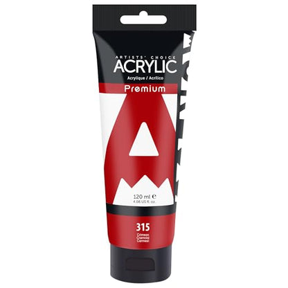 Crimson Acrylic Paint (4 Fl Oz)