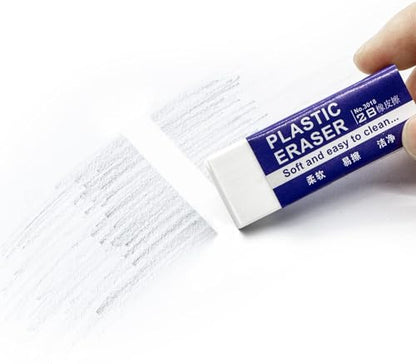 Pencil Erasers 10 Pieces (10 Count)