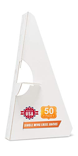 9 Inch Self Stick Easel Back (50 Count)
