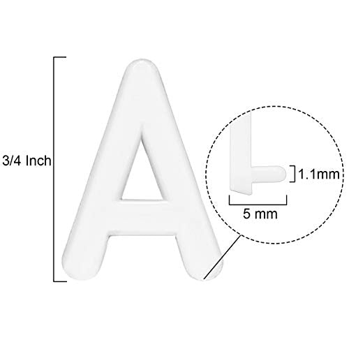 Letter Board Letters Only (698 Count)