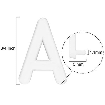 Letter Board Letters Only (698 Count)