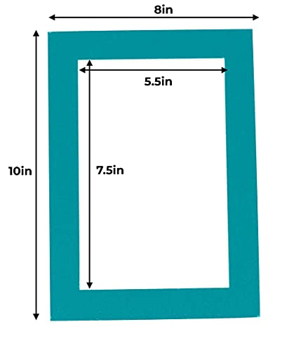 6x8 Mat for 8x10 Frame (25 Count)