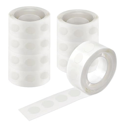 800Pcs Glue Points Dots 10mm Removable Balloon Glue Adhesive Dots (8 Count)