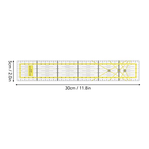 Sewing Ruler Acrylic Clear Ruler for Sewing