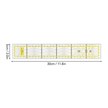 Sewing Ruler Acrylic Clear Ruler for Sewing