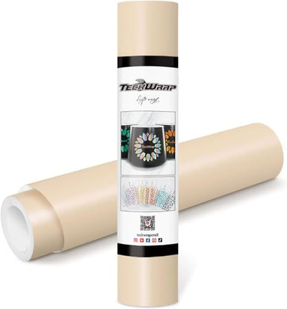 Permanent Adhesive Vinyl 12" x 10ft (10 Foot)