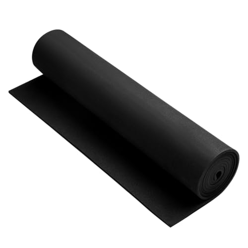 2mm EVA Foam Sheets Roll 16x29.5in Black for Cosplay DIY 90kg