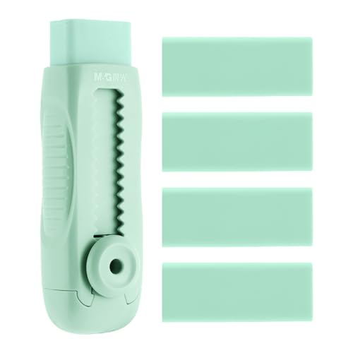 4+1 Pack Rubber Erasers Sliding Retractable Eraser (5 Count)