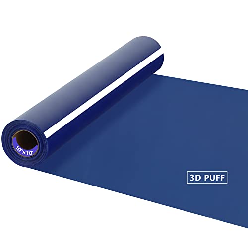 RENLITONG 3D Puff HTV Rolls Heat Transfer Vinyl
