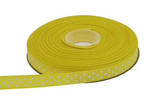 Polka Dot Grosgrain Ribbon 25 Yard Each Roll 100% Polyester